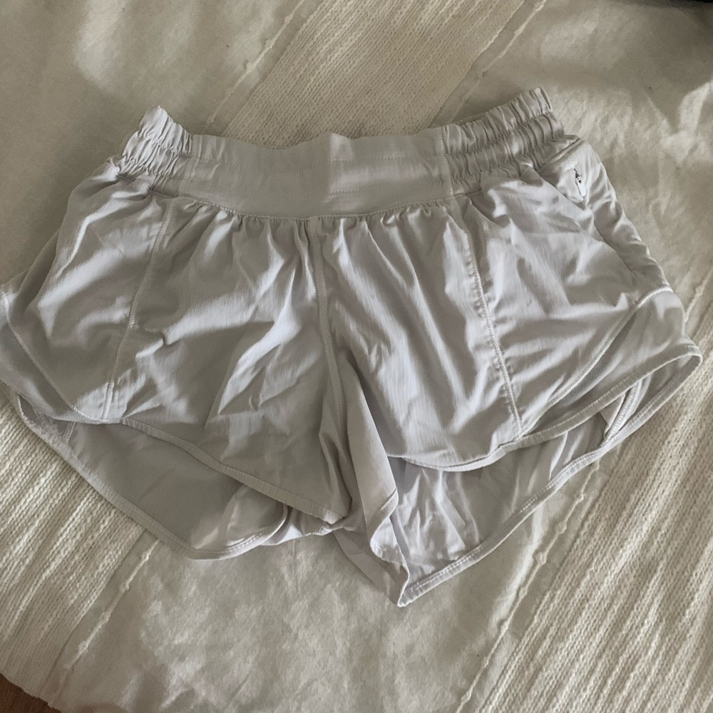 White Lululemon Shorts